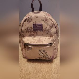 Loungefly Disney Tangled Floral Sketch Backpack